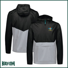 Load image into Gallery viewer, CLE Pride Black/Grey Windbreaker