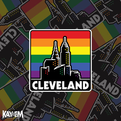 Pride Skyline Sticker