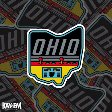 Arcade Ohio Sticker