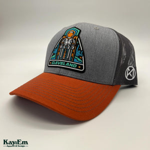 Astro Guardian Dark Orange/Grey Hat
