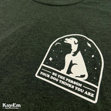 Load image into Gallery viewer, Be The Person Black Forest Shirt