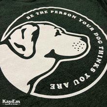 Load image into Gallery viewer, Be The Person Black Forest Shirt