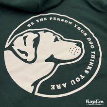 Load image into Gallery viewer, Be The Person Forest Zip-Up