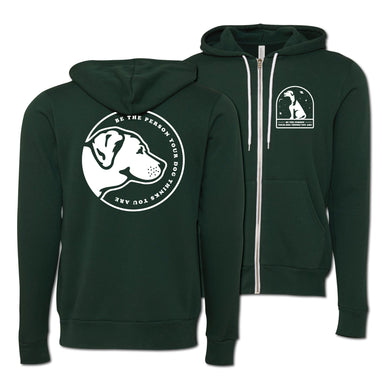 Be The Person Forest Zip-Up