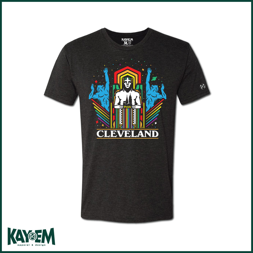 CLE Pride Black Tee