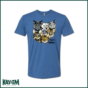 Cats of Ohio Royal Tee