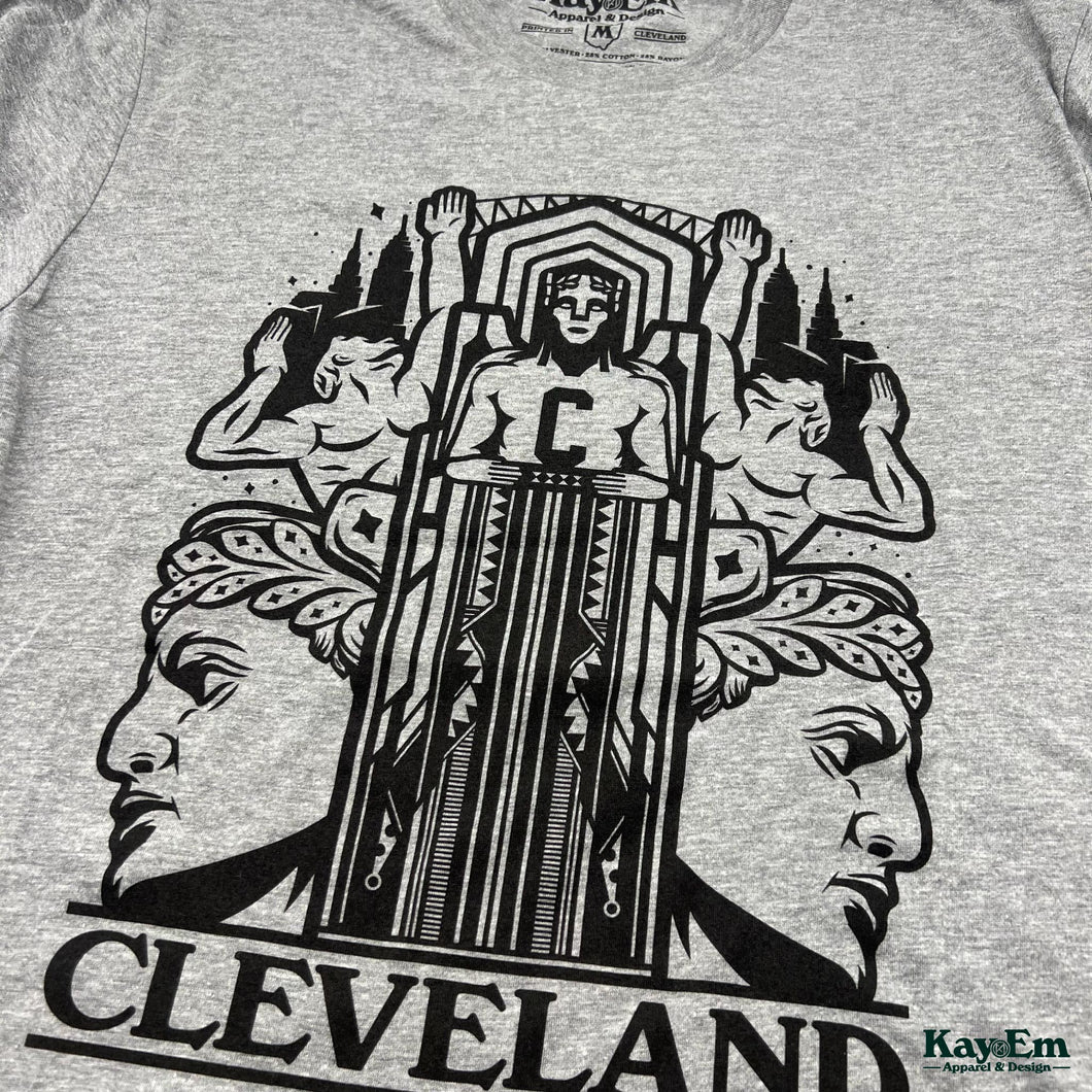 Cleveland Collage Grey Shirt