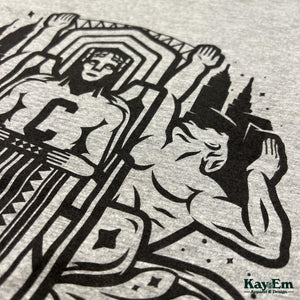 Cleveland Collage Grey Shirt