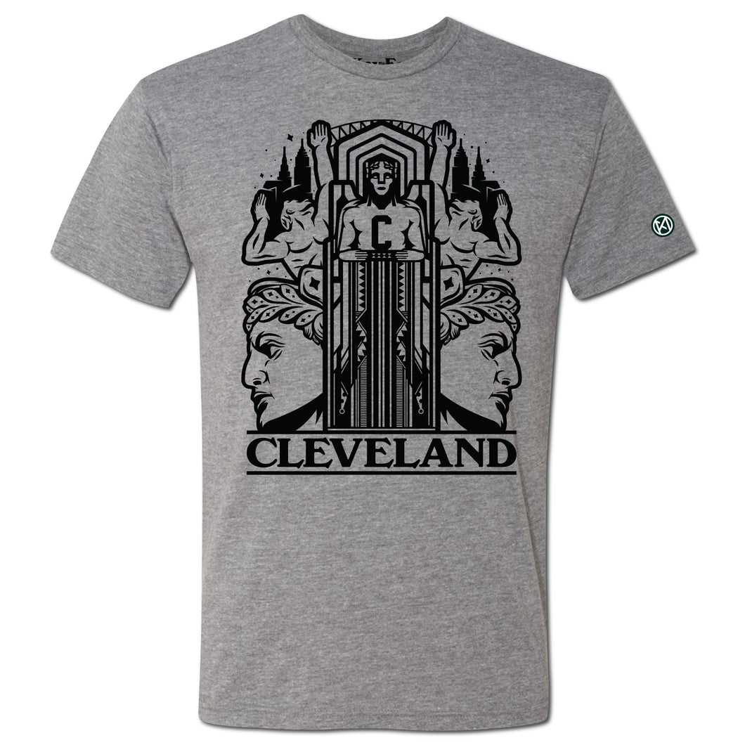 Cleveland Collage Grey Shirt