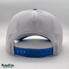 Load image into Gallery viewer, Colorful Cleveland White/Columbia Blue Hat