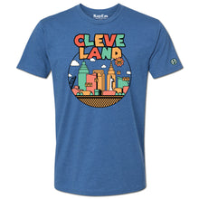 Load image into Gallery viewer, Colorful Cleveland Royal Shirt