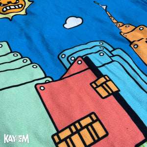 Colorful Cleveland Beach/Pool Towel