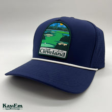 Load image into Gallery viewer, Golf Cleveland Navy Rope Hat