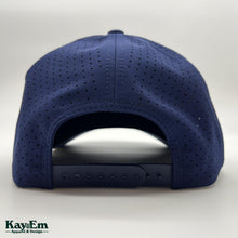 Load image into Gallery viewer, Colorful Cleveland Navy Perforated Rope Hat