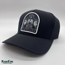 Load image into Gallery viewer, Gothic Guardians Black Perforated Hat
