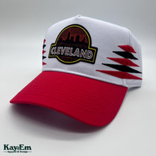 Load image into Gallery viewer, Jurassic Land Red/White Hat