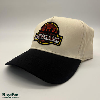 Jurassic Land Black Beige Hat