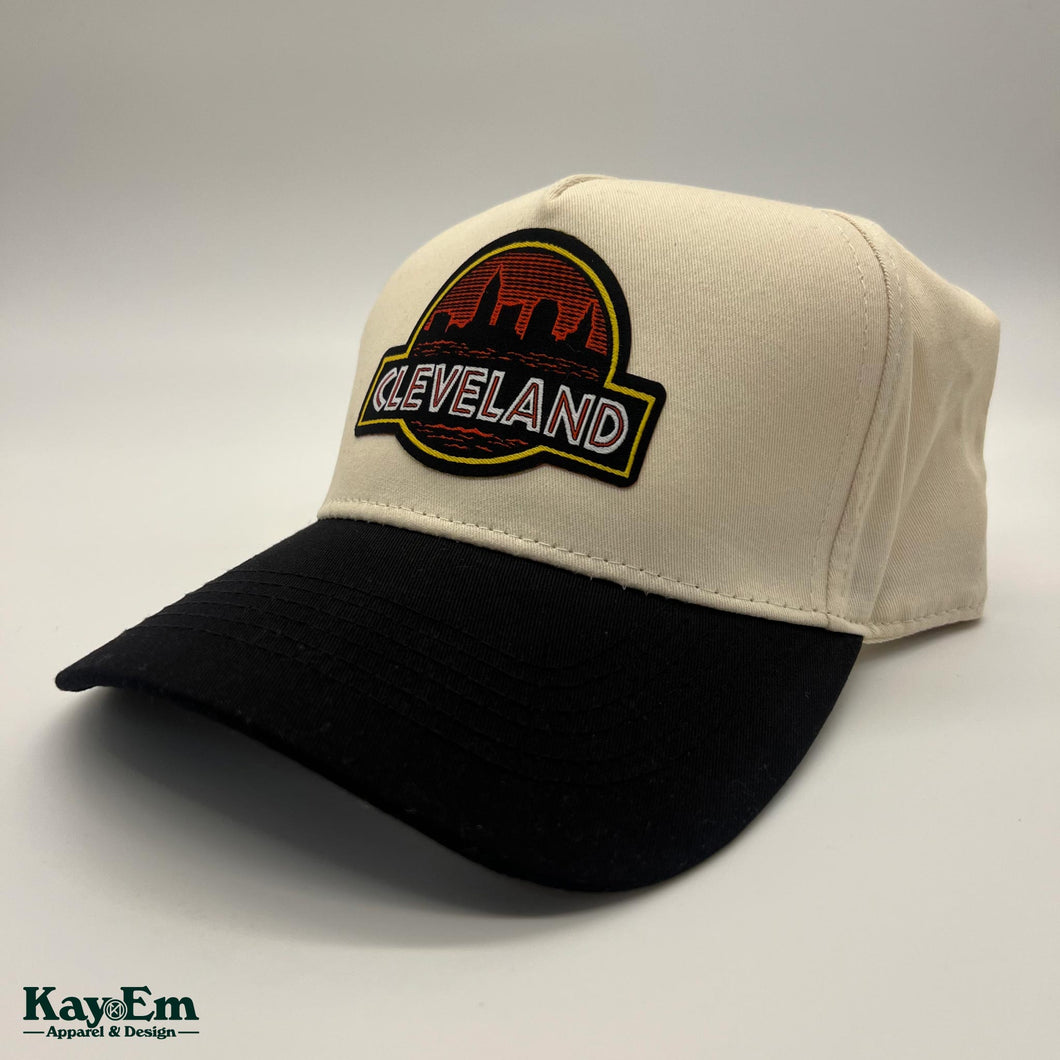 Jurassic Land Black Beige Hat