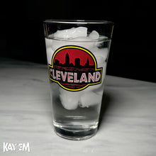 Load image into Gallery viewer, Jurassic Land Pint Glass