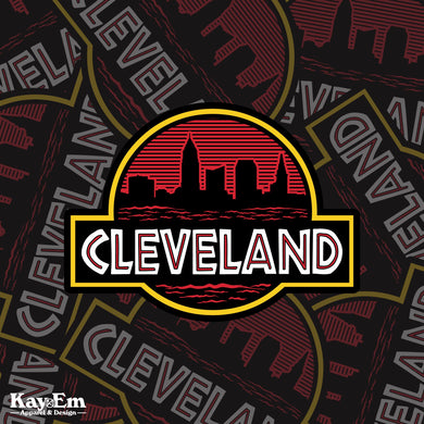 Jurassic Land Sticker