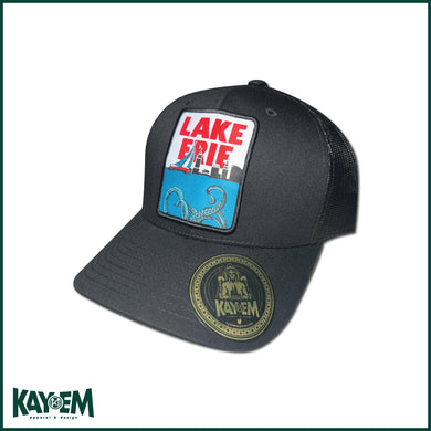 Lake Erie Monster Black Hat