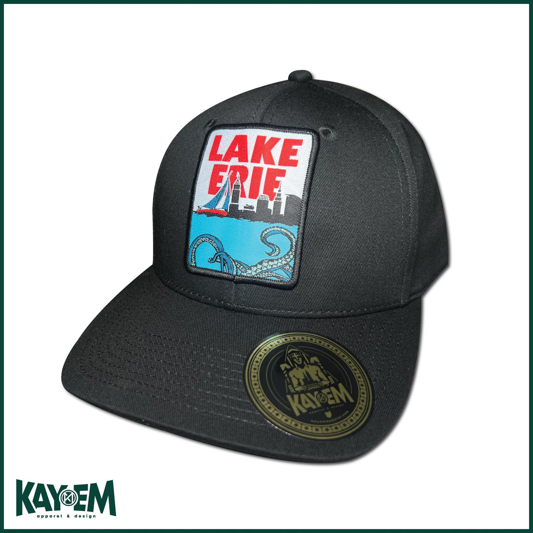 Lake Erie Monster Black Hat