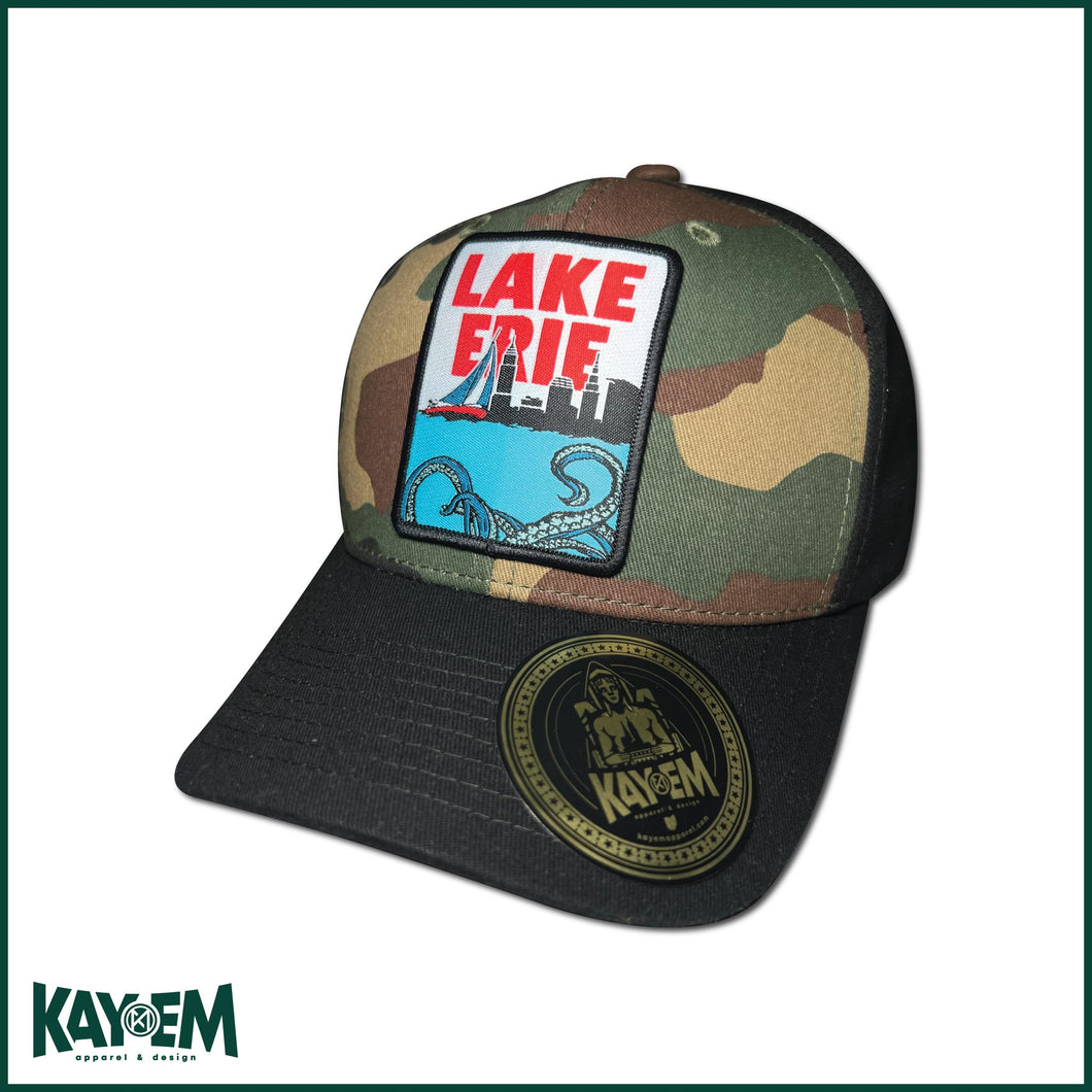 Lake Erie Camo/Black Hat