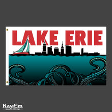 Load image into Gallery viewer, Lake Erie Monster Flag
