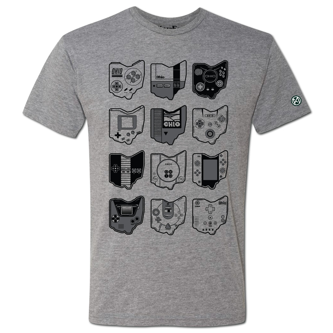 Ohio Consoles Heather Grey Tee