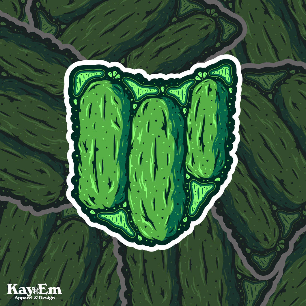 Ohio Pickles Sticker