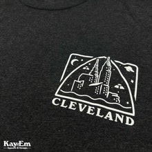 Load image into Gallery viewer, Cleveland Landmarks Pride Black Shirt