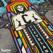 Load image into Gallery viewer, Cleveland Landmarks Pride Black Shirt