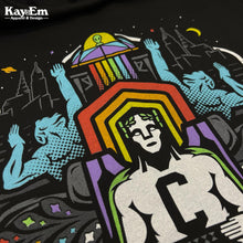 Load image into Gallery viewer, Cleveland Landmarks Pride Black Zip-up