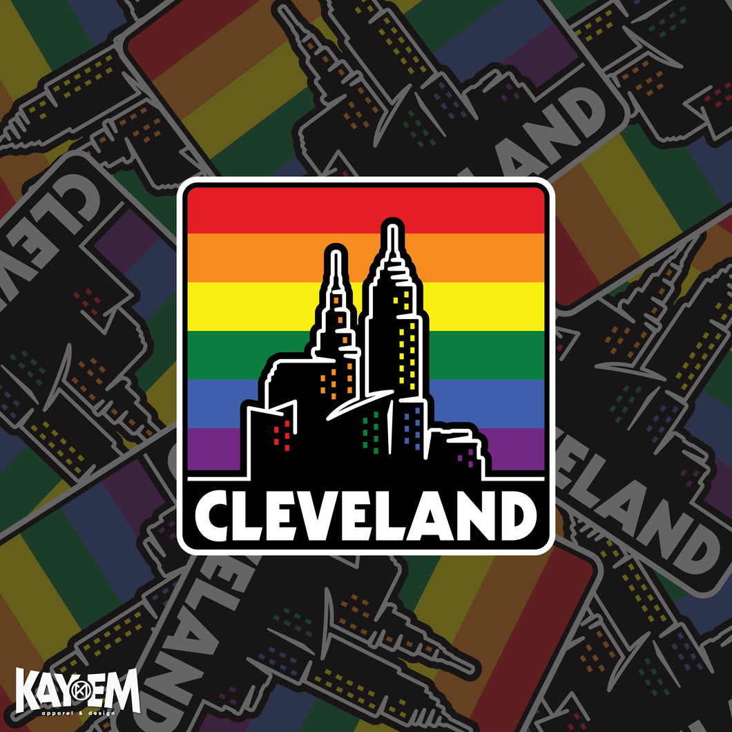 Pride Skyline Sticker