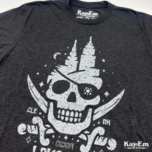 Load image into Gallery viewer, Skull CLE Black Shirt