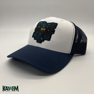 Ohio Video Game Navy/White Hat