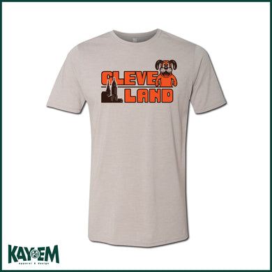 CLE Dawg Silver T-Shirt