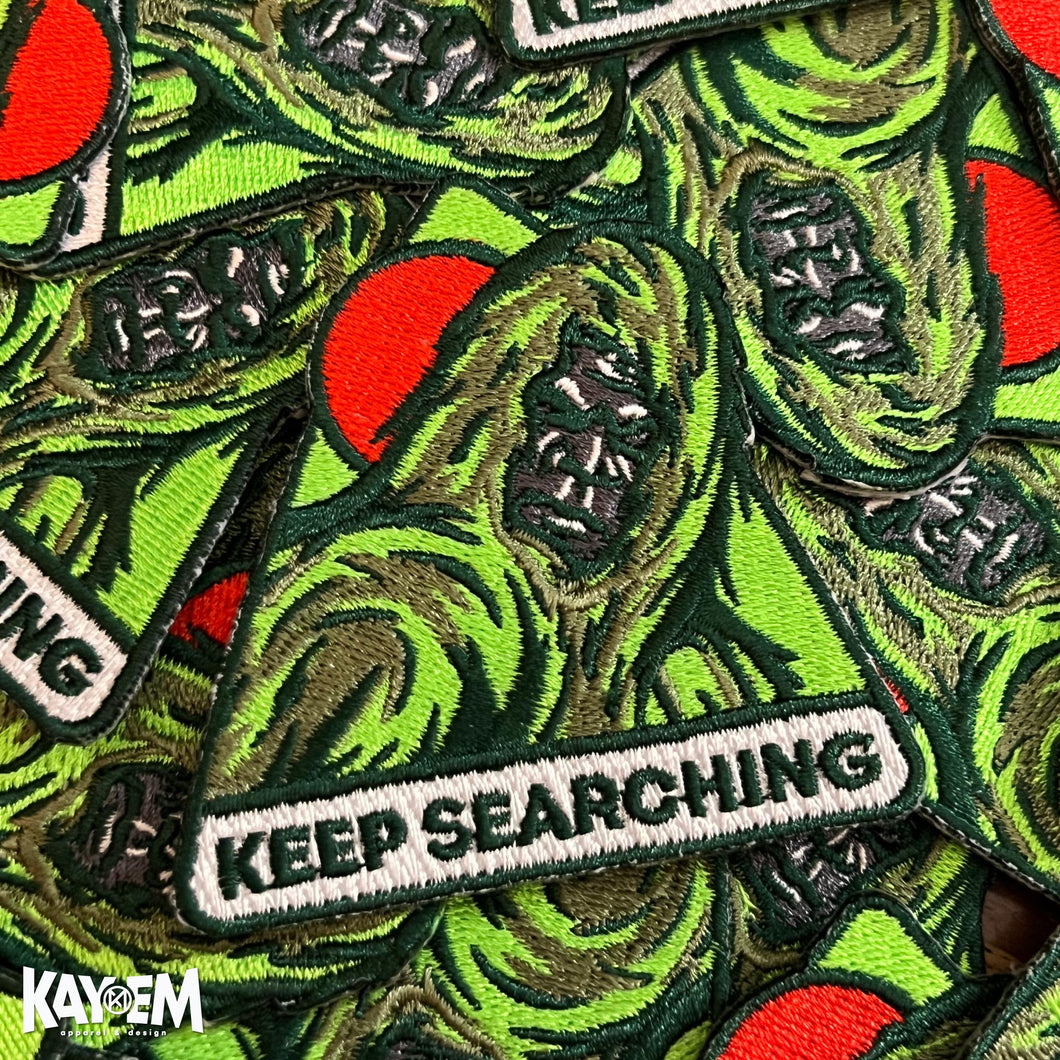 Keep Searching Bigfoot Patch