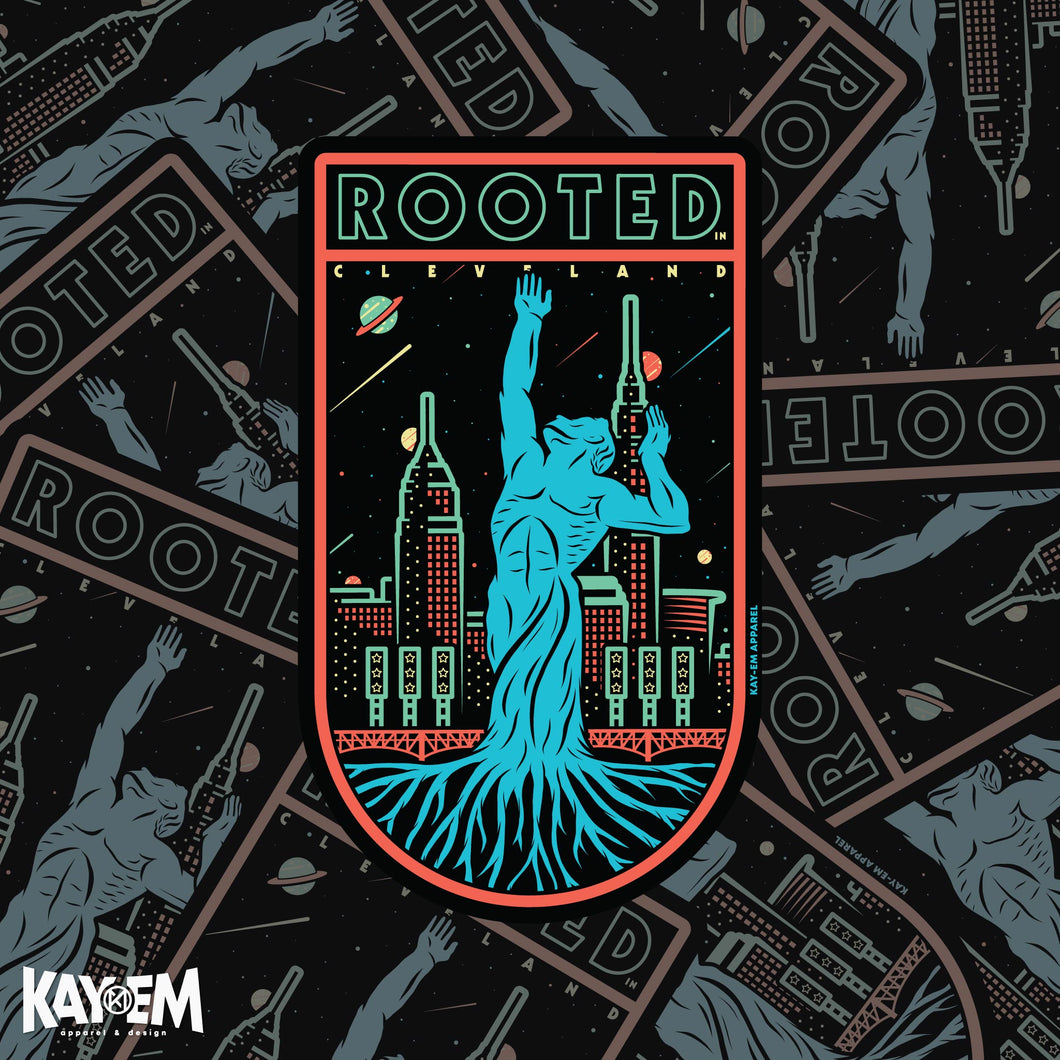 Rooted in Cleveland Sticker